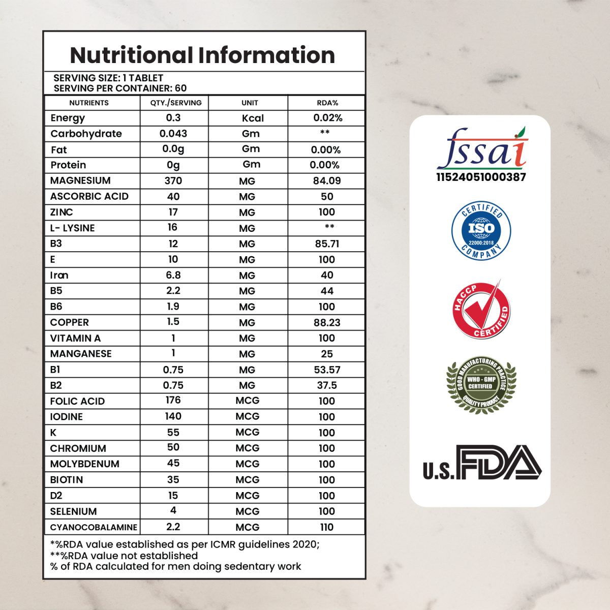 ZMA SUPPLEMENT